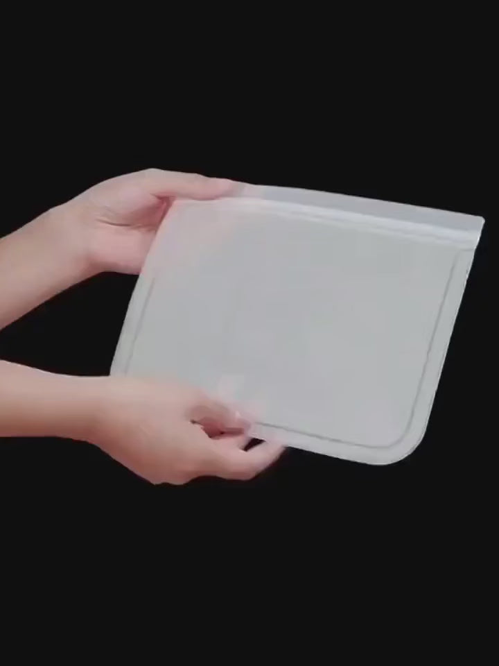 Silicone Food Storage Bags Demo